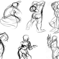 190x190 introduction to gesture drawing tutorial sophia learning - Quick Drawing Techniques