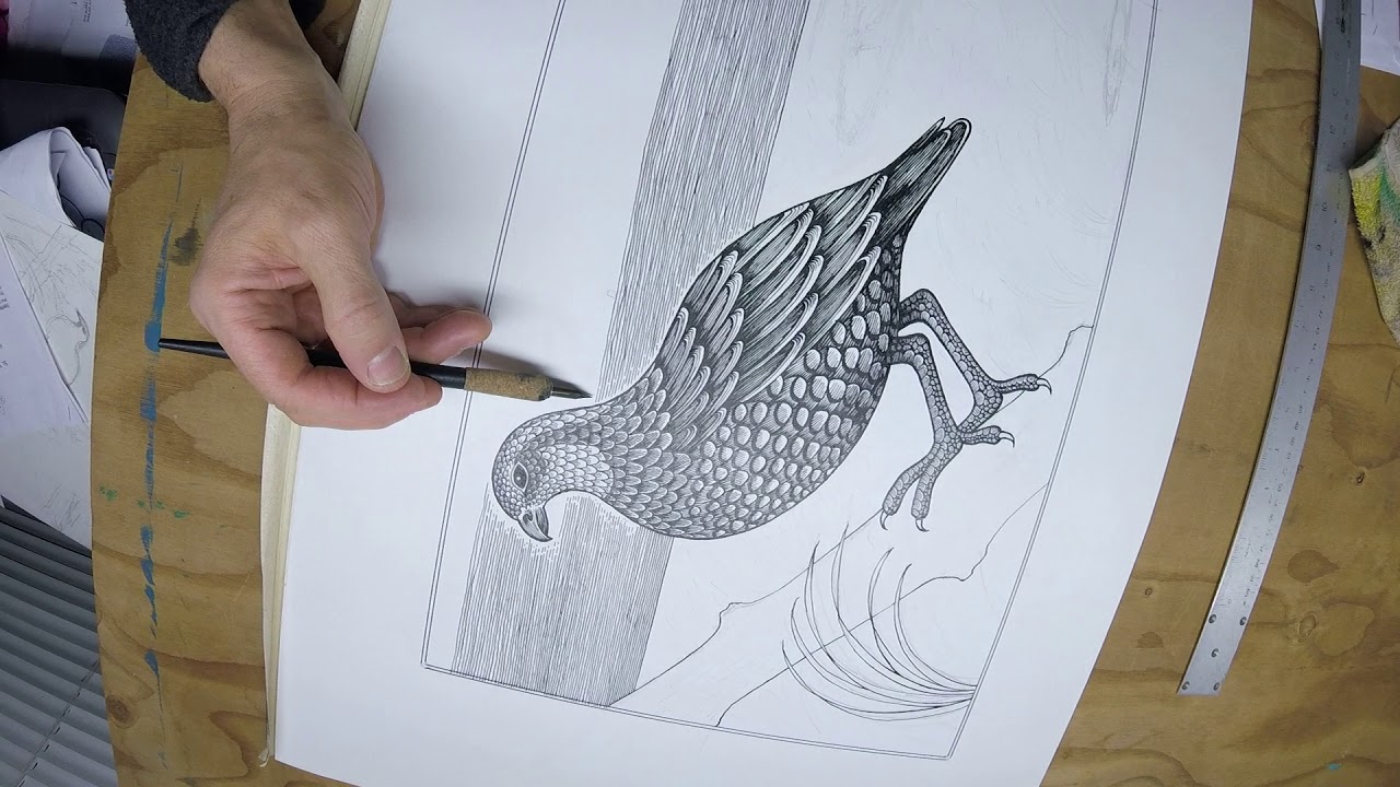 1280x720 Pen Ink - Quill And Ink Drawing