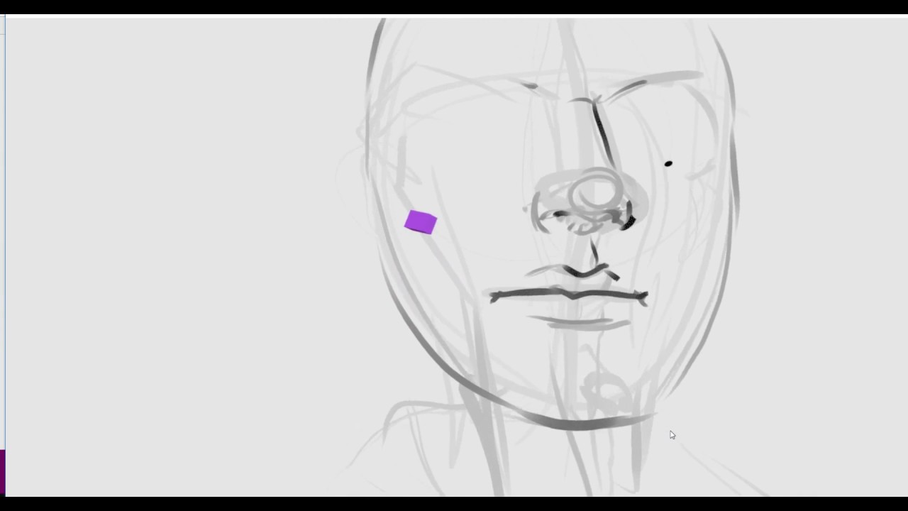 1280x720 line drawing in oculus quill - Quill Drawing