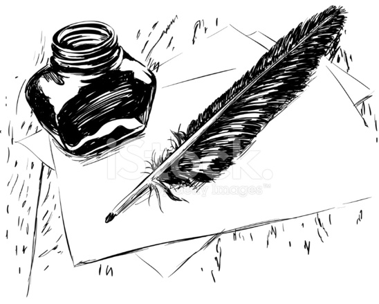 548x439 huge collection of 'quill drawing' download more than images - Quill Pen Drawing