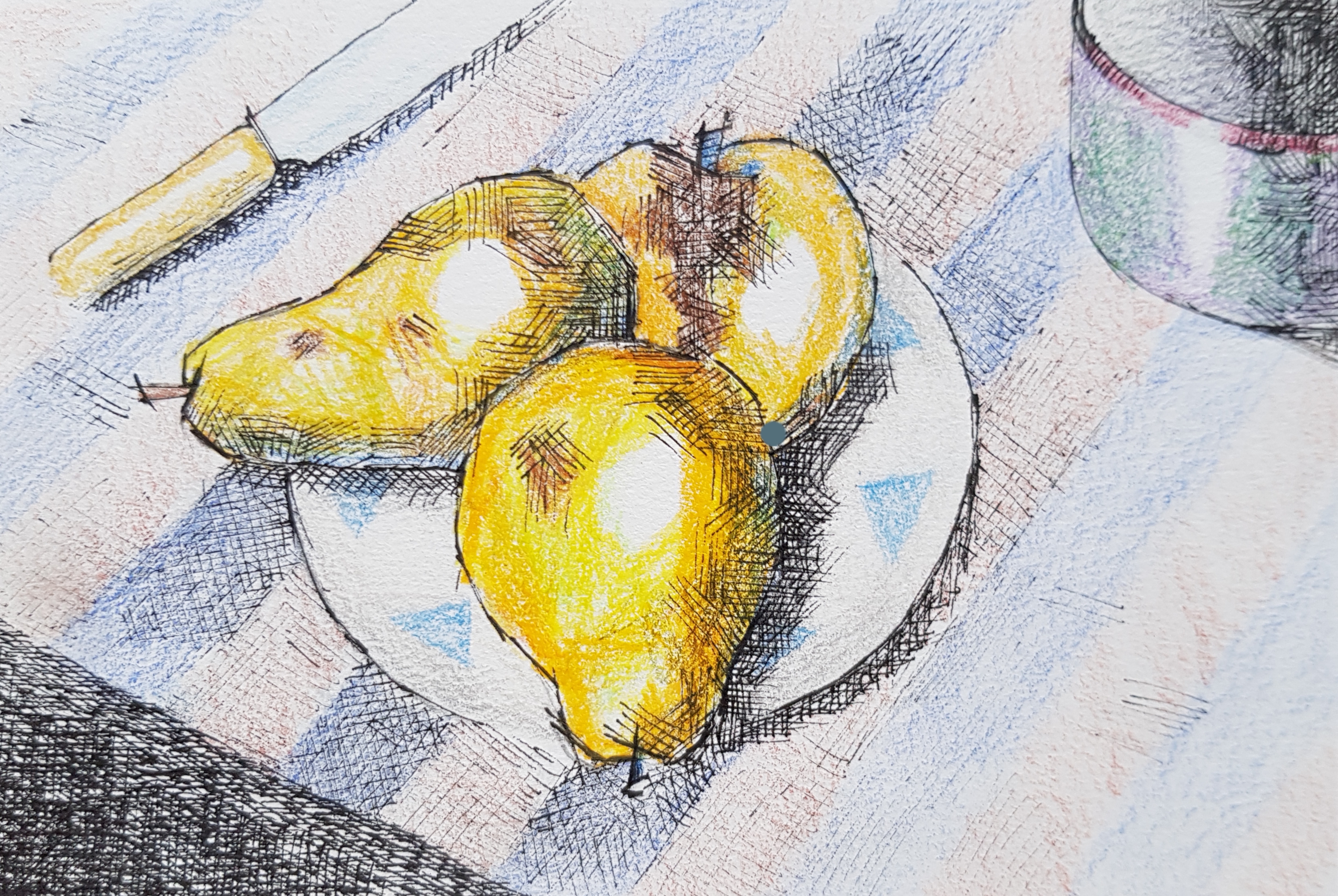 3318x2222 quince a certain line - Quince Drawing