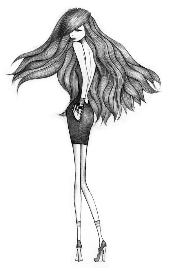 604x937 Beauty P And R Drawing The Black Market - R Drawing