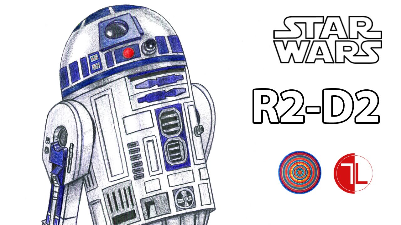 1280x720 Star Wars - R2d2 Drawing
