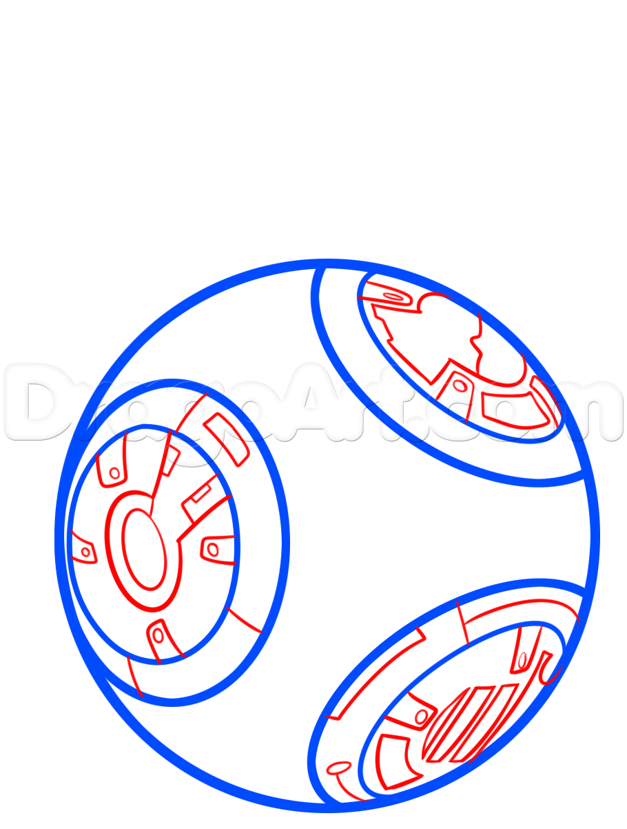 910x1202 How To Draw Bb Step - R2d2 Drawing Easy