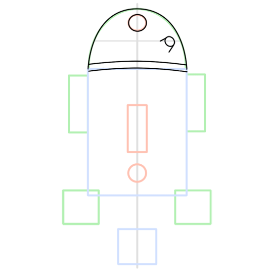 540x540 How To Draw From Star Wars - R2d2 Drawing Easy