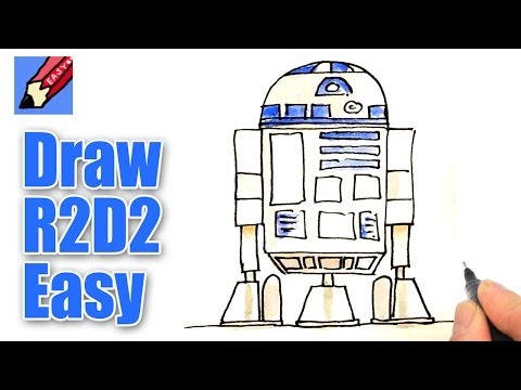 R2d2 Drawing Easy at PaintingValley.com | Explore collection of R2d2 ...