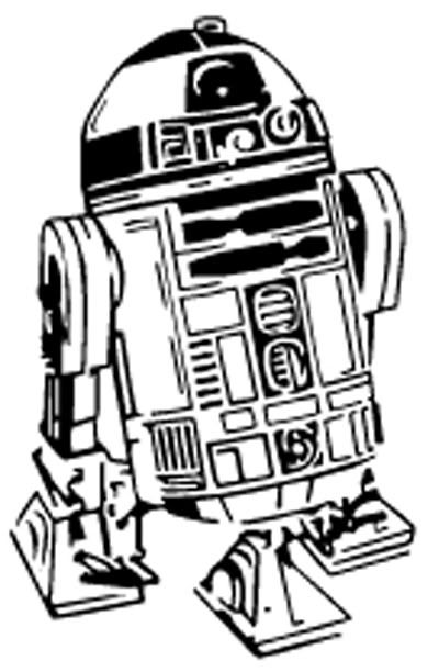 400x612 Pumpkin Stencil Transparent Png Clipart Free Download - R2d2 Line Drawing