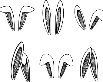 How To Draw Bunny Ears Down
