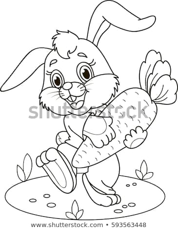 365x470 coloring book rabbit line drawings of animals cute animal rabbit - Rabbit Line Drawing