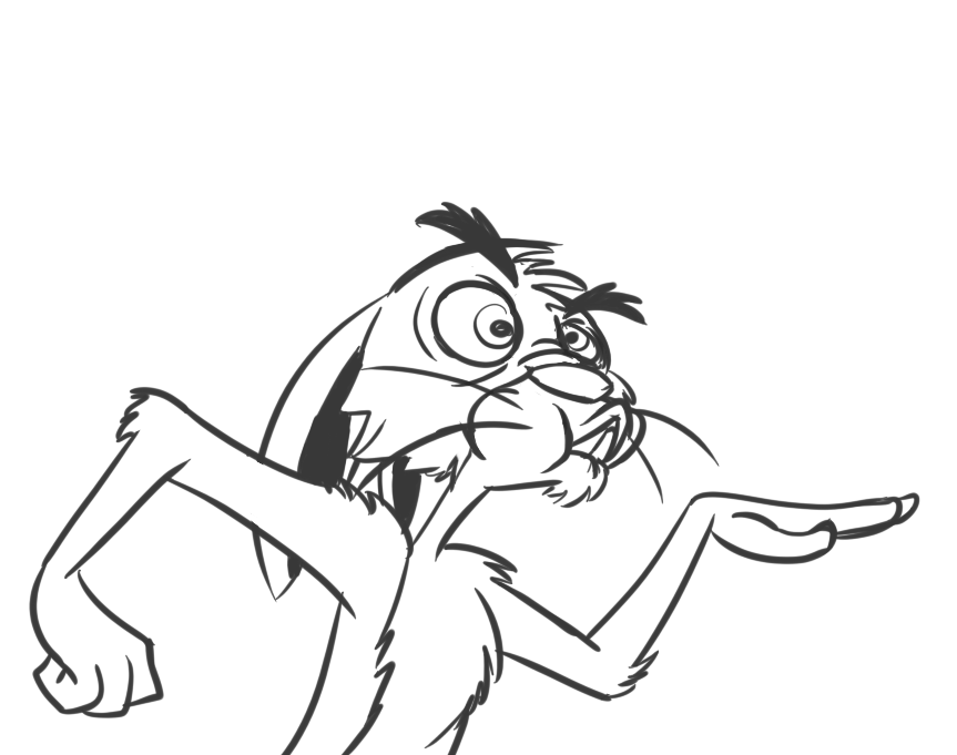 863x681 Rabbit Line Art - Rabbit Line Drawing