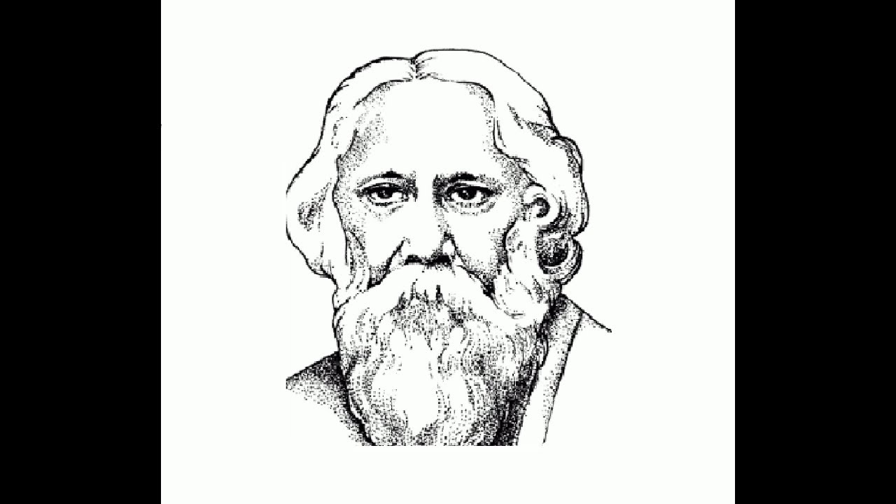 Rabindranath Tagore Drawing at Explore collection