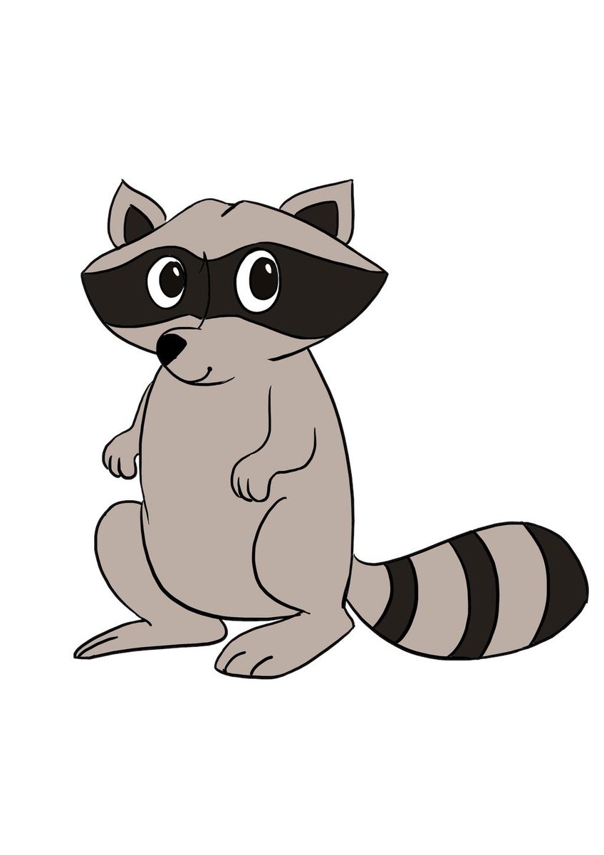Raccoon Drawing Easy at Explore collection of