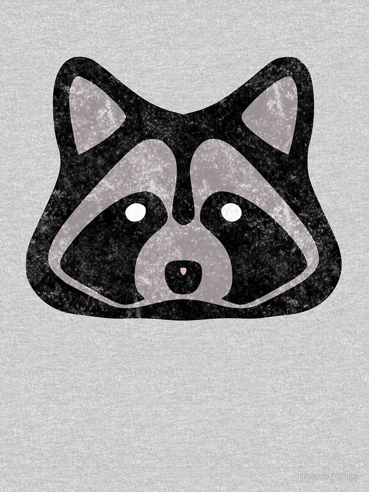 750x1000 raccoon face t shirt t shirt - Raccoon Face Drawing