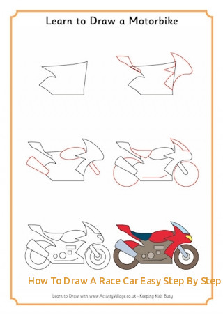 320x452 How To Draw A Race Car Easy Step - Race Car Drawing