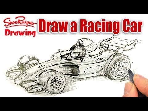 480x360 how to draw a formula one racing car shoo rayner - Race Car Drawing Images
