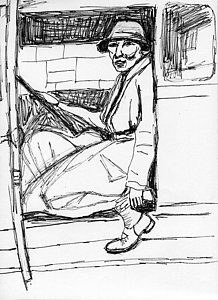 218x300 race car driver drawings fine art america - Race Car Driver Drawing