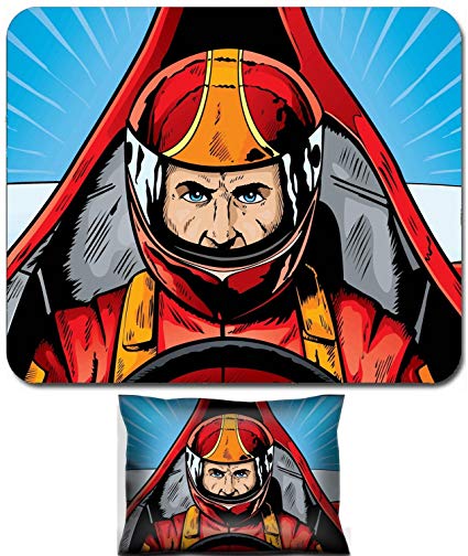 425x504 luxlady mouse wrist rest and small mousepad set - Race Car Driver Drawing