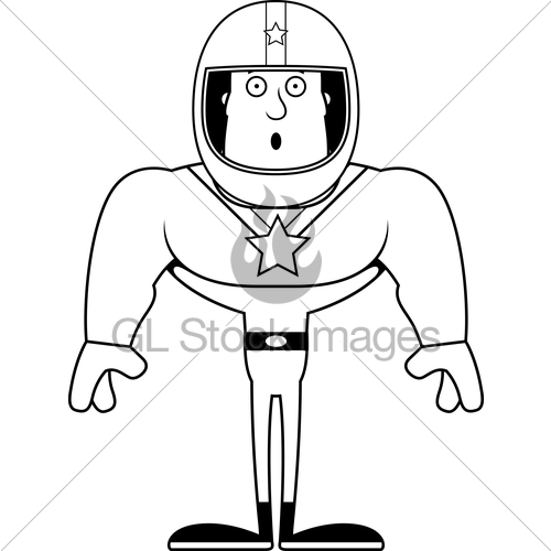 500x500 cartoon surprised race car driver gl stock images - Race Car Driver Drawing