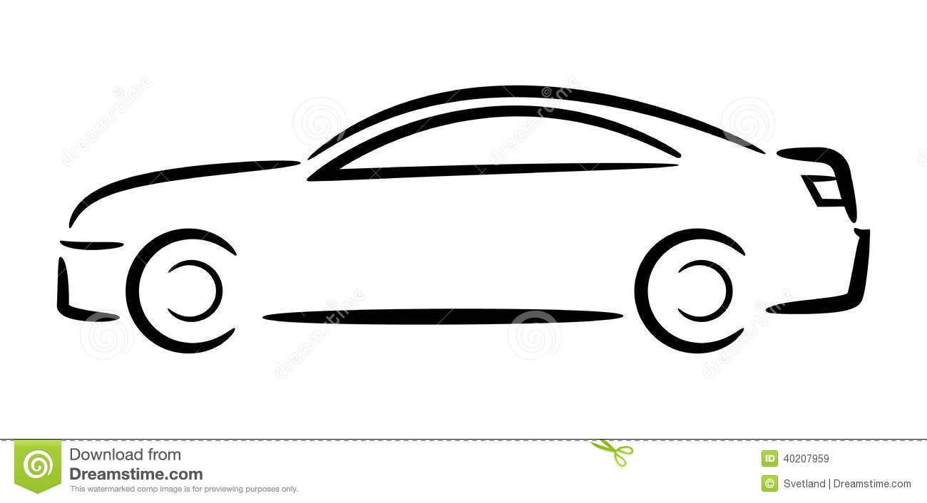 Race Car Outline Drawing at PaintingValley.com | Explore collection of