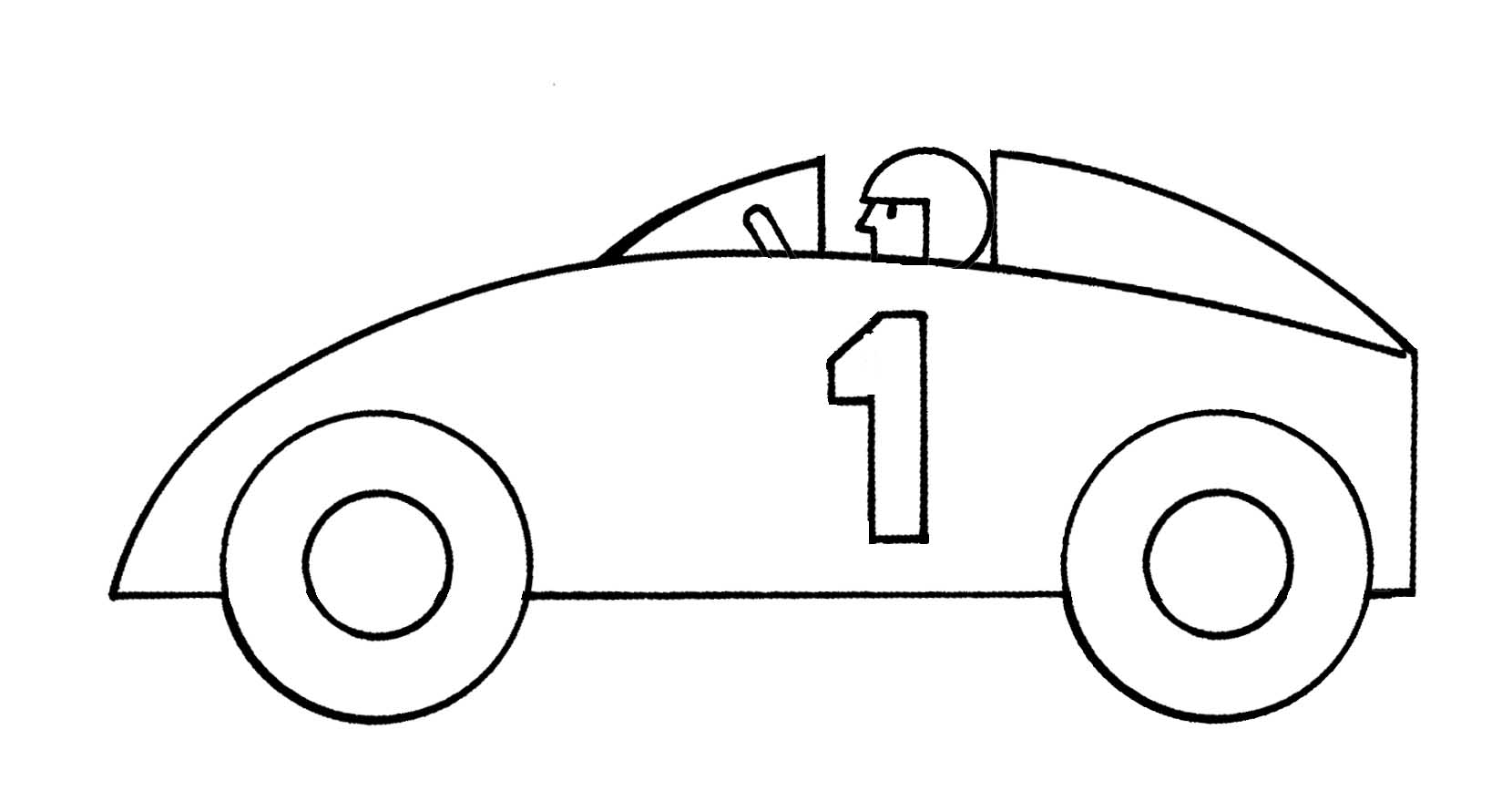 1660x868 Race Car Outline Clipart - Race Car Outline Drawing