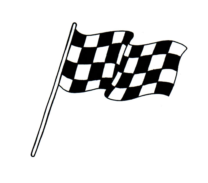 706x619 How To Draw A Checkered Flag Steps - Race Drawing