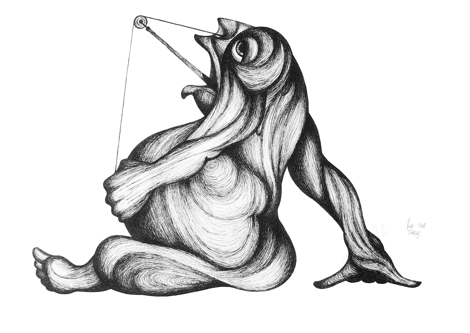 1920x1358 Insaziable Race Drawing - Race Drawing