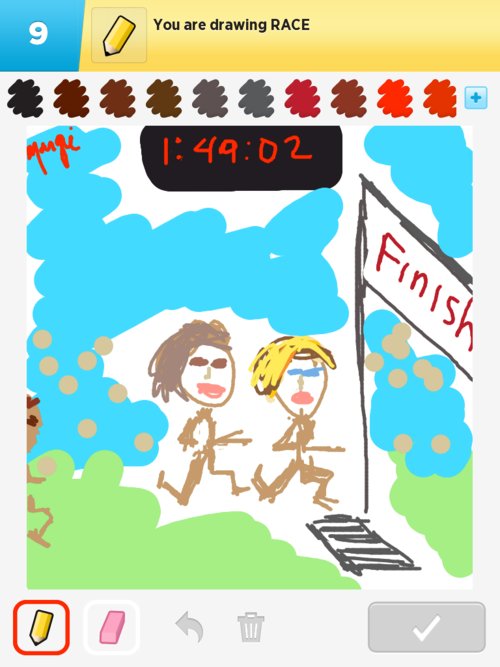 500x667 Race Drawings - Race Drawing