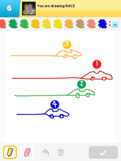 500x667 Race Drawings - Race Drawing