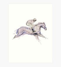 210x230 Race Horse Drawing Art Prints Redbubble - Race Horse Drawing