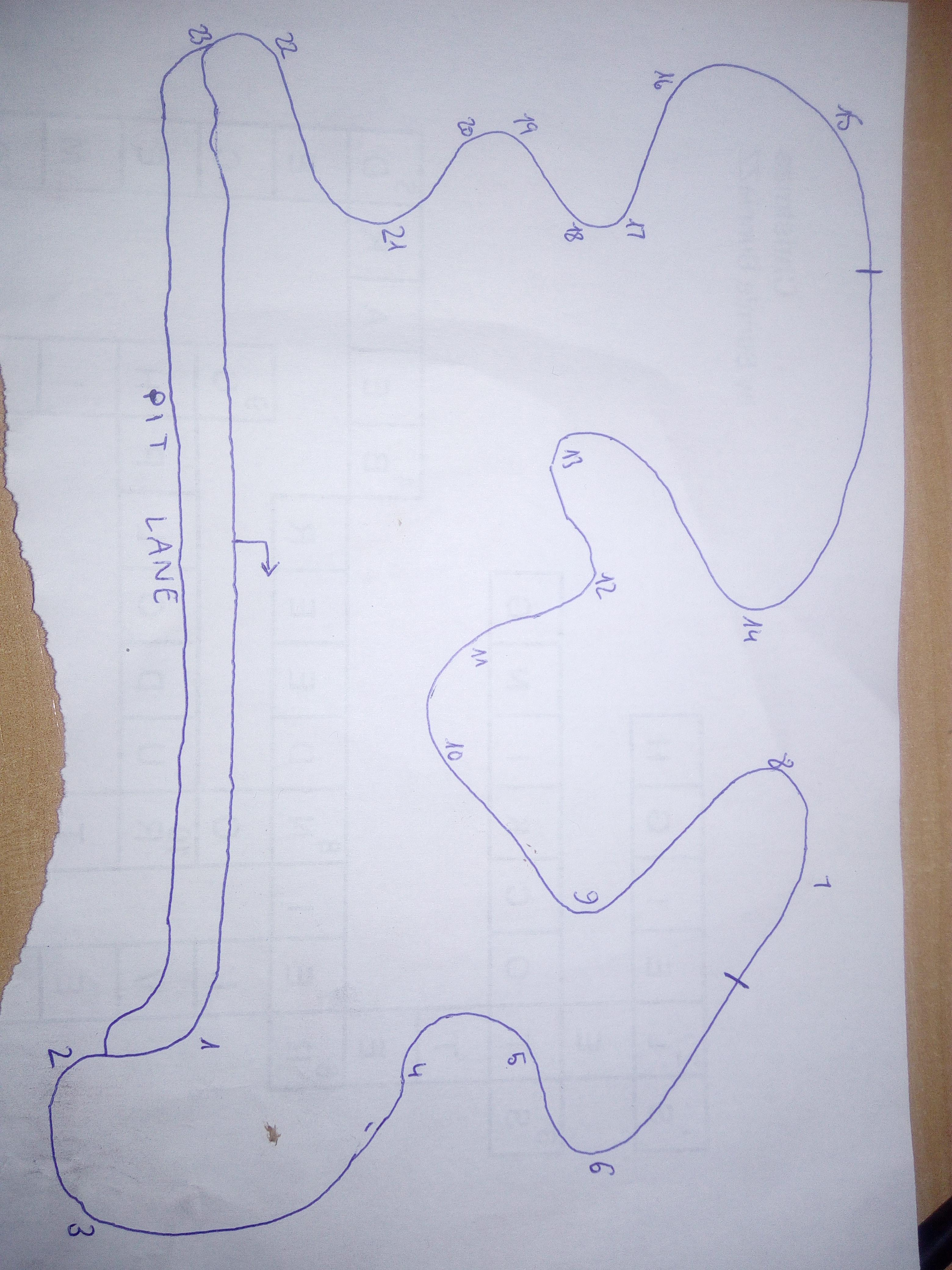 3120x4160 my first attempt - Race Track Drawing
