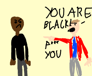 300x250 racism drawing - Racism Drawings