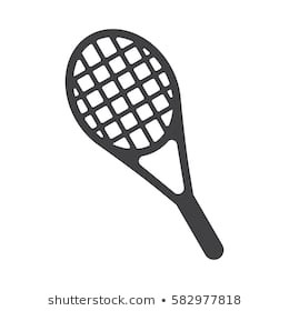 260x280 Tennis Racket Drawing Elegant Drawing Tennis Racket Stock Vector - Racket Drawing