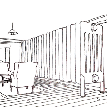 360x360 how to select a radiator - Radiator Drawing