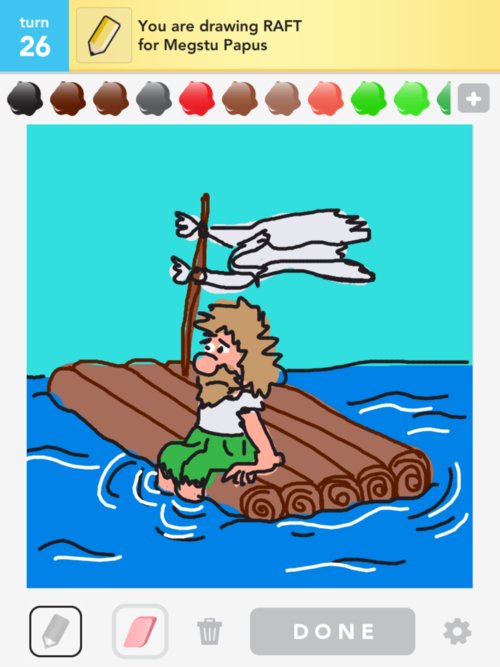500x667 Raft Drawings - Raft Drawing