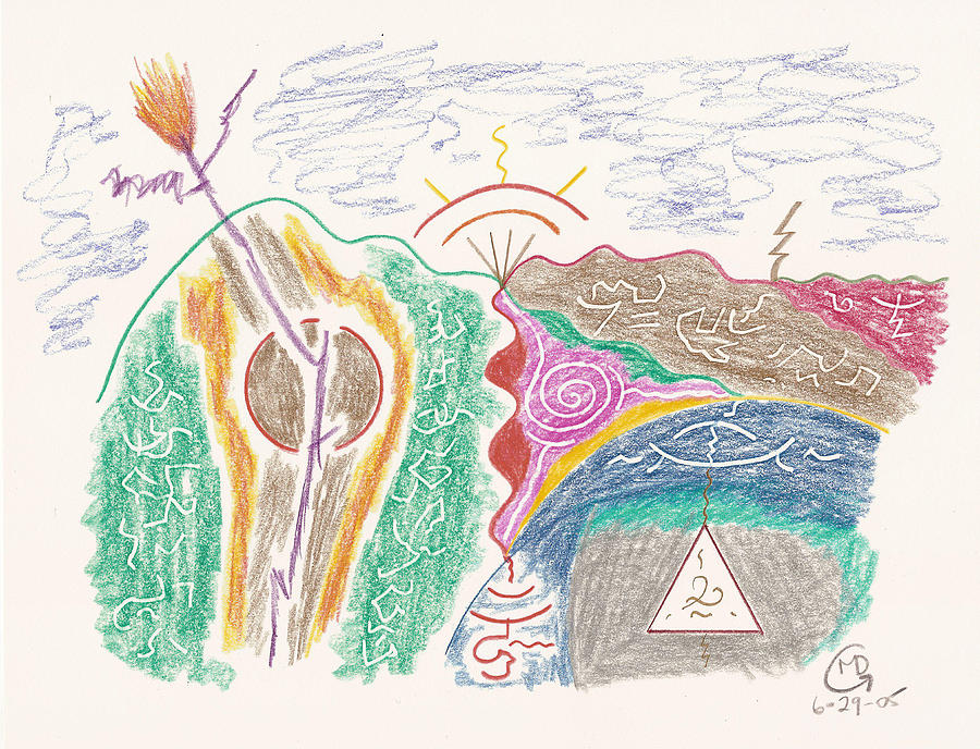 900x688 Old Rag Mountain Drawing - Rag Drawing