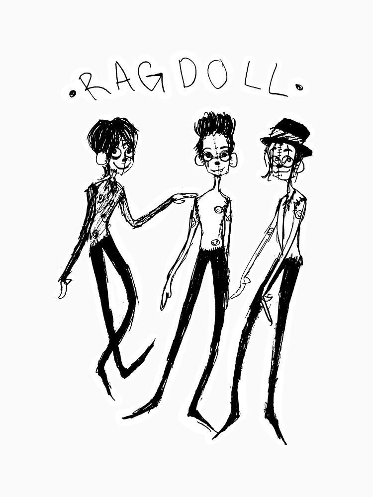 750x1000 palaye royale ragdoll drawing t shirt - Ragdoll Drawing