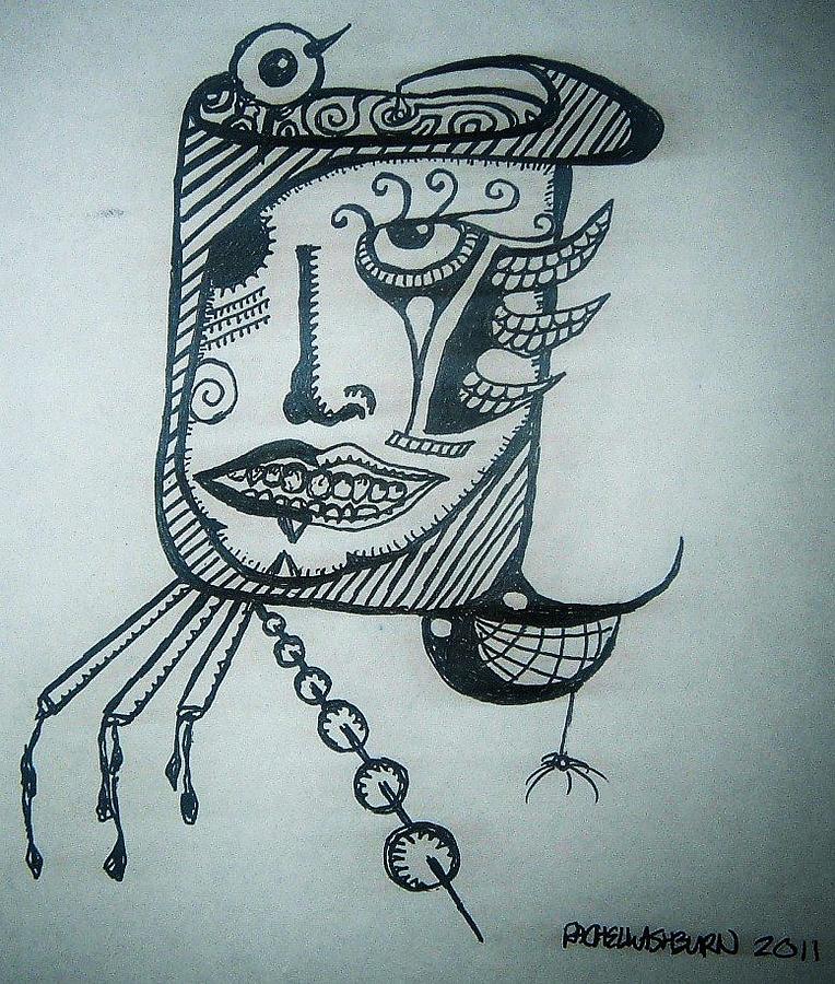 764x900 The Eye Drawing - Ragdoll Drawing