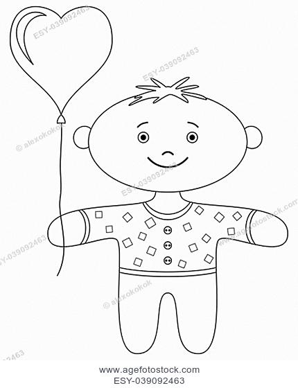 430x560 Child Drawing Of A Rag Doll Stock Photos And Images Age Fotostock - Ragdoll Drawing