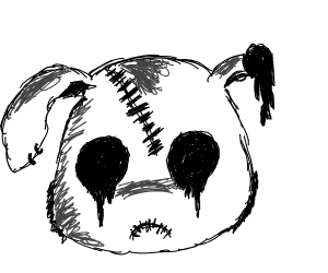 300x250 Creepy, Cursed Ragdoll Drawing - Ragdoll Drawing