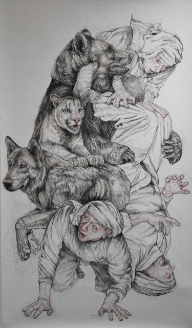 375x641 encroachment on view at art rage gallery until march drawing - Rage Drawing