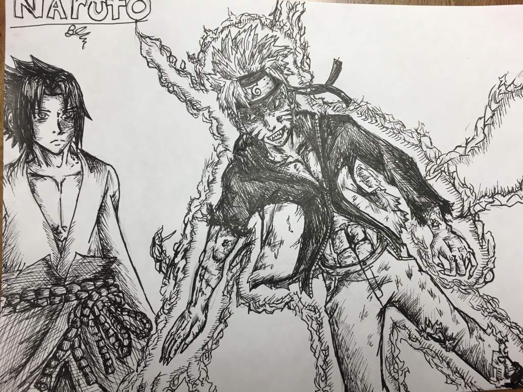 1024x768 drawing naruto nine tails rage anime amino - Rage Drawing