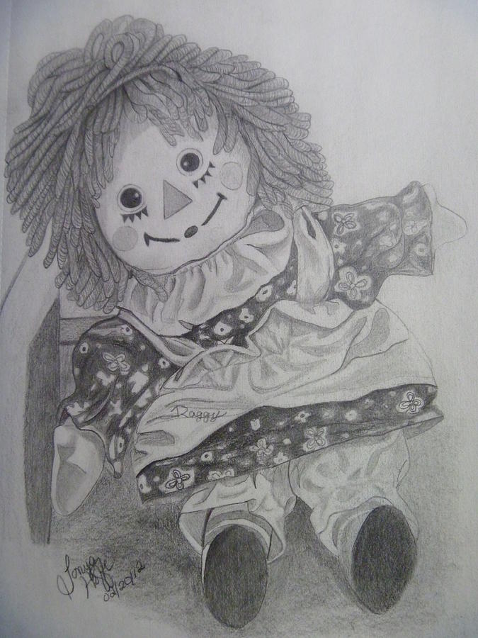 675x900 Raggedy Ann Drawing - Raggedy Ann Drawing