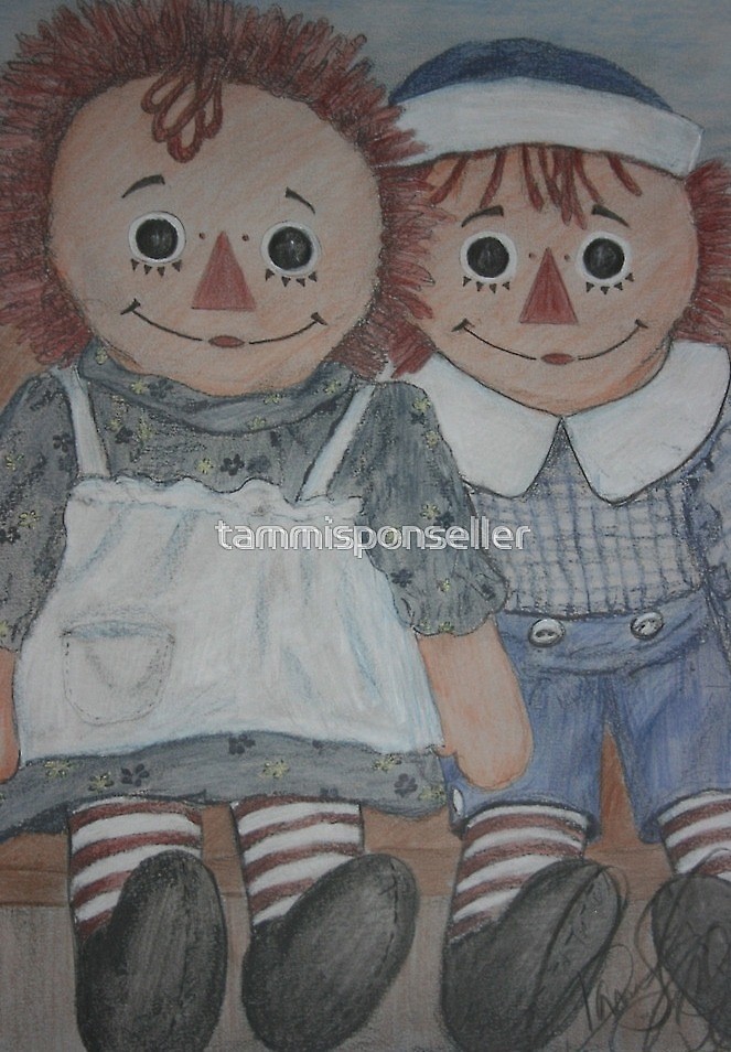 663x954 Raggedy Ann And Andy Drawing - Raggedy Ann Drawing