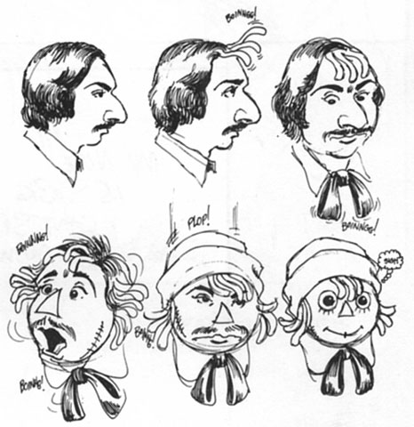 466x480 Raggedy Ann Reunion Features Look - Raggedy Ann Drawing