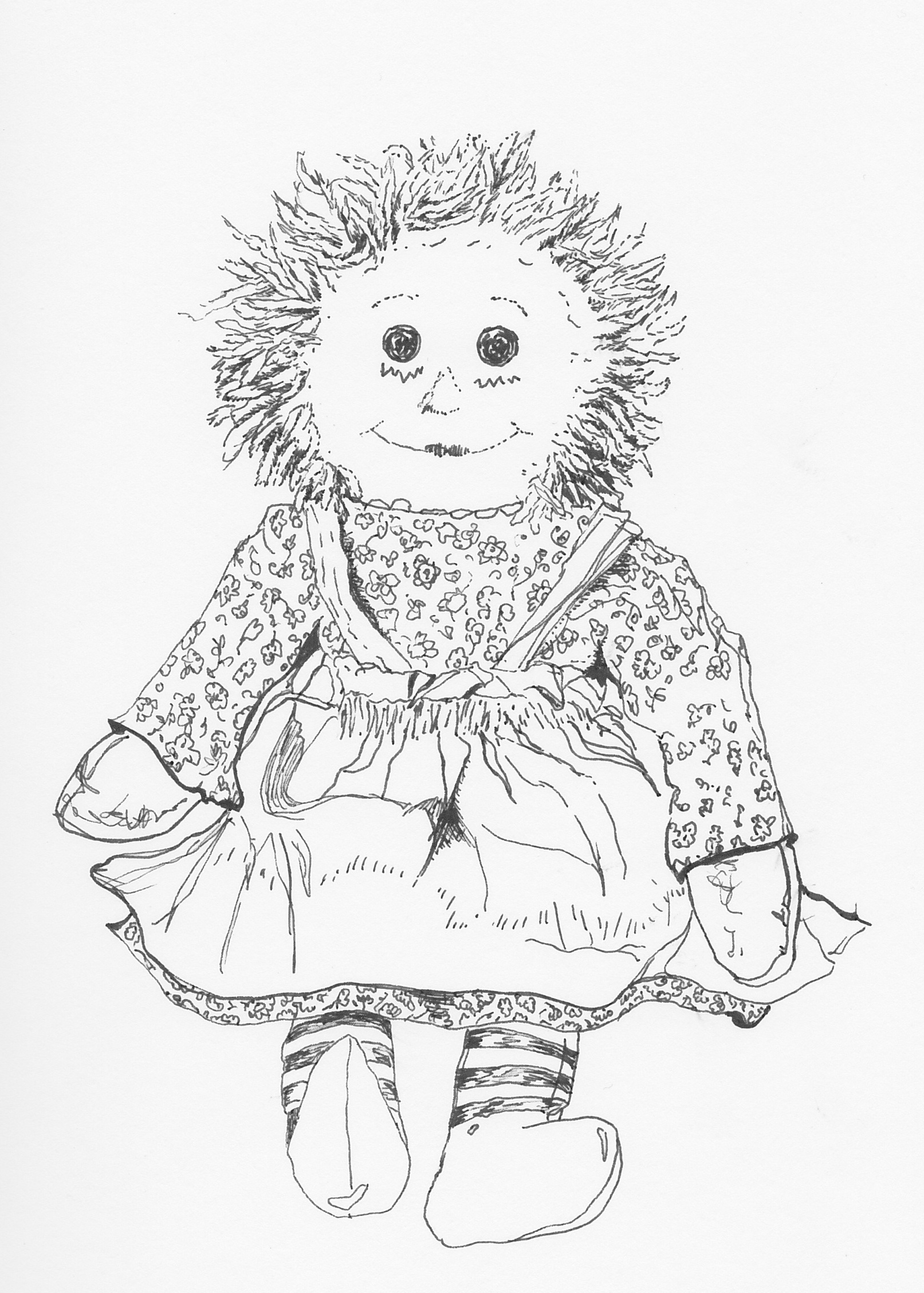 Raggedy Ann Drawing at Explore collection of
