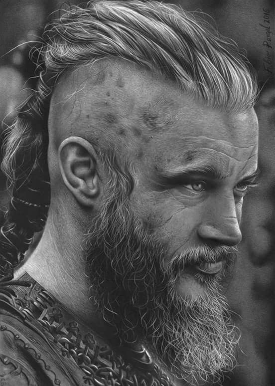 552x774 ragnar lothbrok artwork - Ragnar Lothbrok Drawing