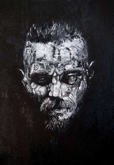 375x543 ragnar lothbrok vikings painting - Ragnar Lothbrok Drawing