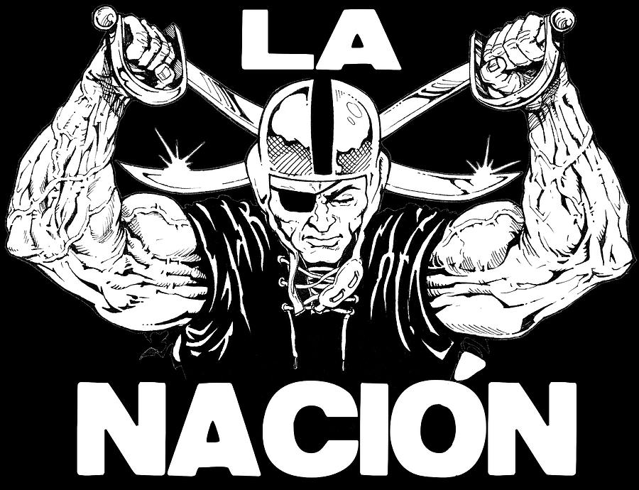 900x690 la nacion drawing - Raiders Drawing