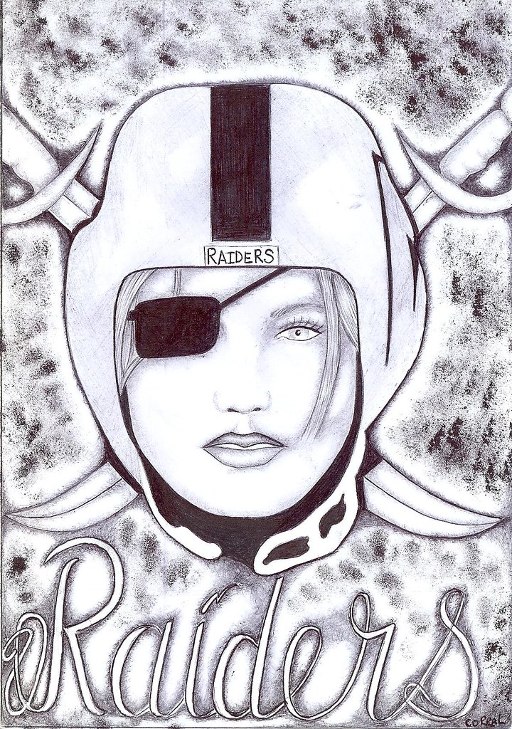 720x1024 oakland raider prison drawing this is the female version - Raiders Drawing