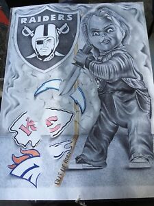 225x300 prison art drawing - Raiders Drawing